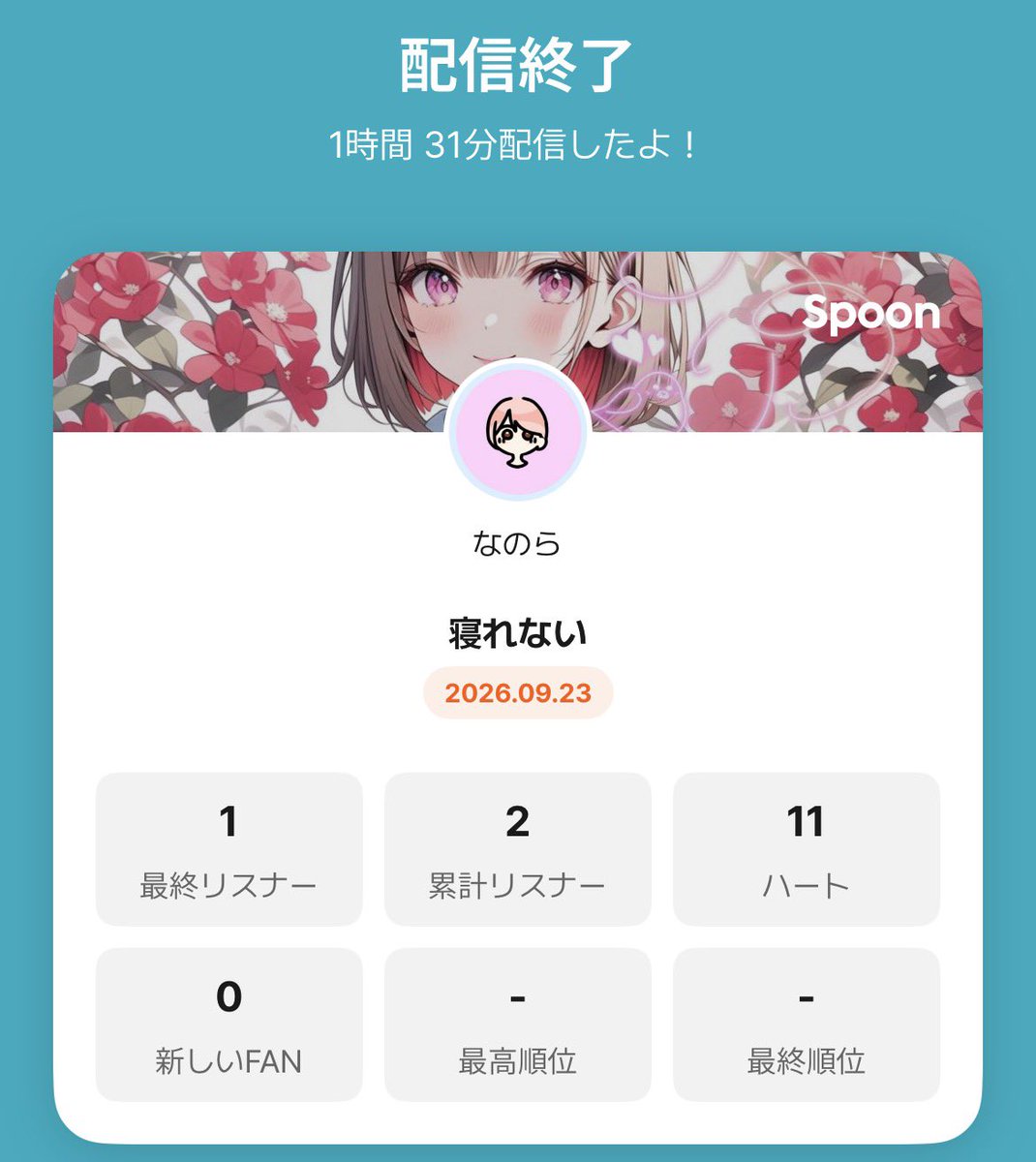 sp_nano17's tweet photo. ファン限あざした！ https://t.co/1Ocr25PoE2
