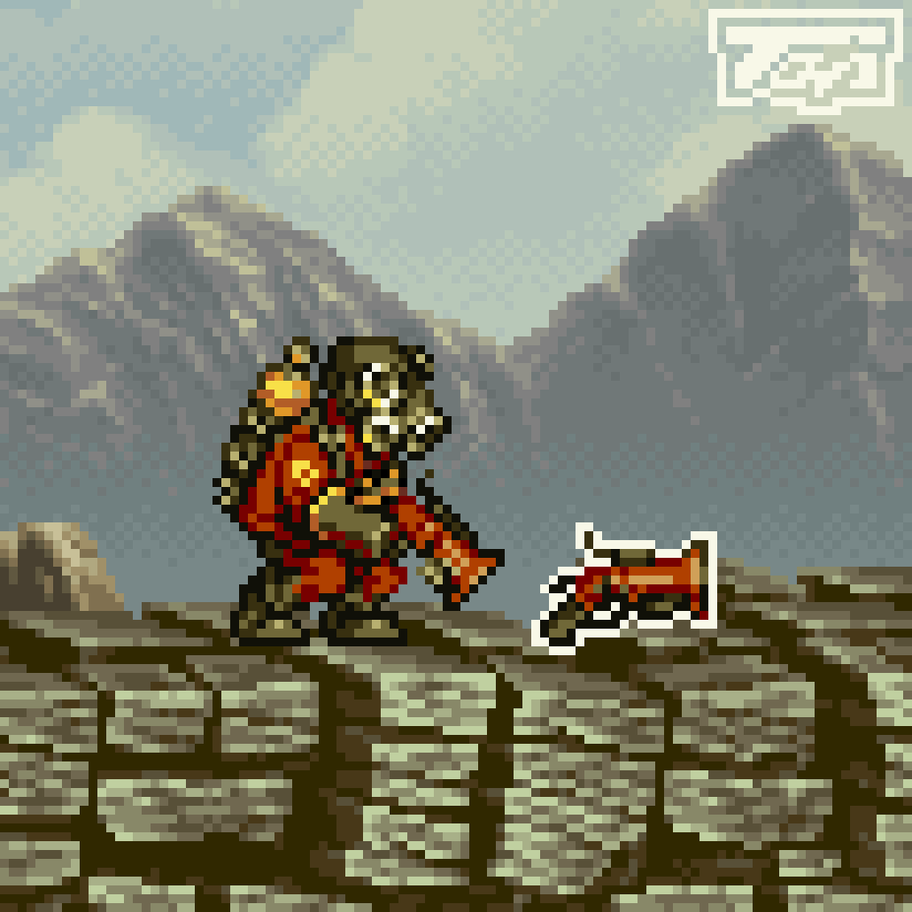 tortoise118811's tweet photo. Pyro but Metal Slug
btw Pyro has a hat called metal slug
(pyro is a character from team fortress2
#pixelartㅤ #tf2fanart  #ドット絵 https://t.co/y1A5yXbytq