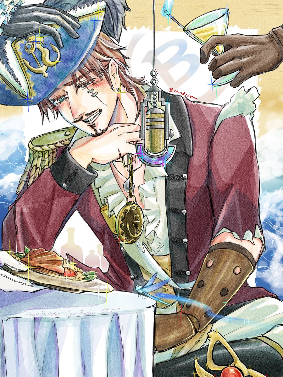 ohagisen's tweet photo. ホセ⚓️誕生日おめでとうございます🎂

#ホセ・バーデン誕生祭2026
#ホセ・バーデン生誕祭2026 https://t.co/LBpp0z38pq