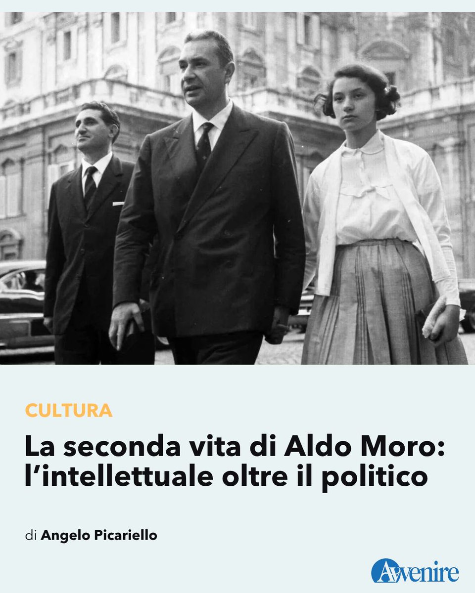 Avvenire_Nei's tweet photo. La pubblicazione online dell’intera opera politica, giuridica e intellettuale riapre una questione: quanto della complessità dello statista è rimasto non raccontato? Leggi l'articolo di Angelo Picariello https://t.co/JYOcegSg7t https://t.co/loxTV4k99l