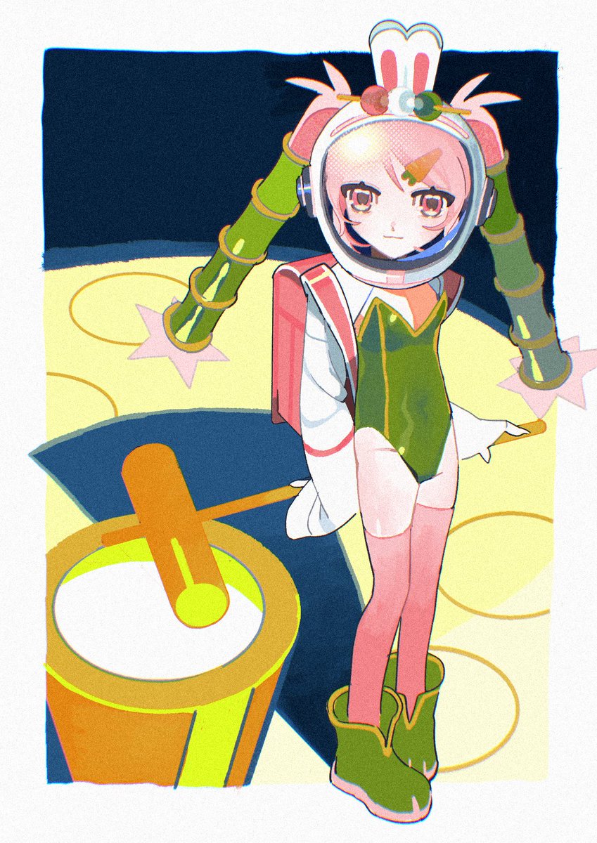 4Co_ov's tweet photo. お月見の擬人化 https://t.co/BC5NZZ0t3r