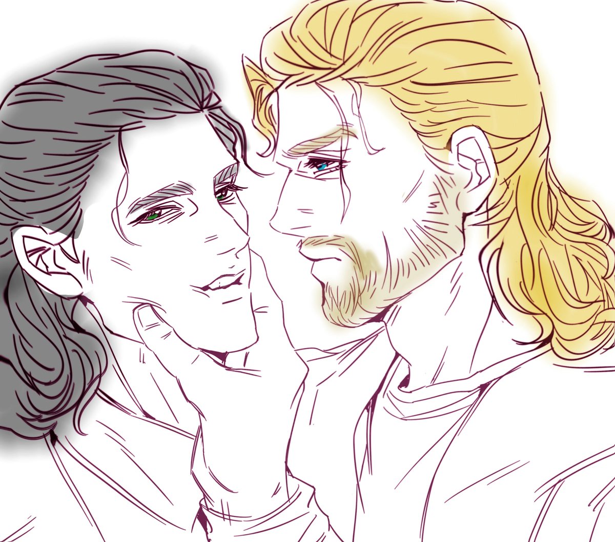 Zong1fx0's tweet photo. #thorki https://t.co/tFL40G6gQ6