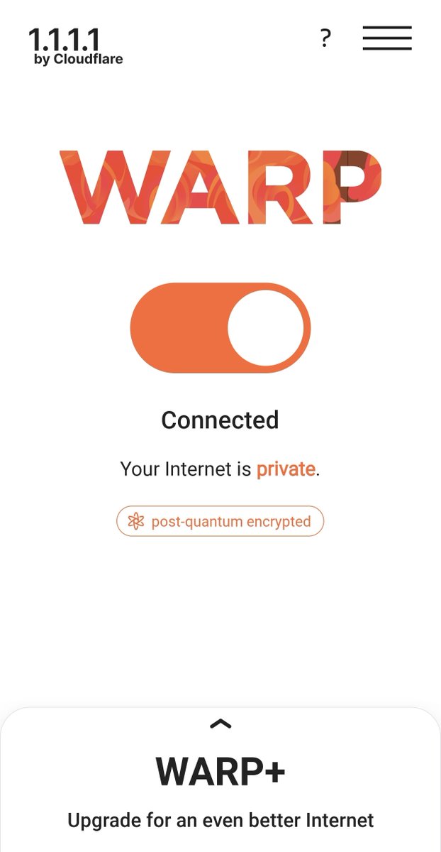aja32700's tweet photo. PH peeps who are affected by the discord ban:

If you dk how to do the DNS/ VPN Config, download this app 👇

It's made by cloudflare so it's p safe.
You just need to just turn it on and off ~ https://t.co/4blVdfHPft