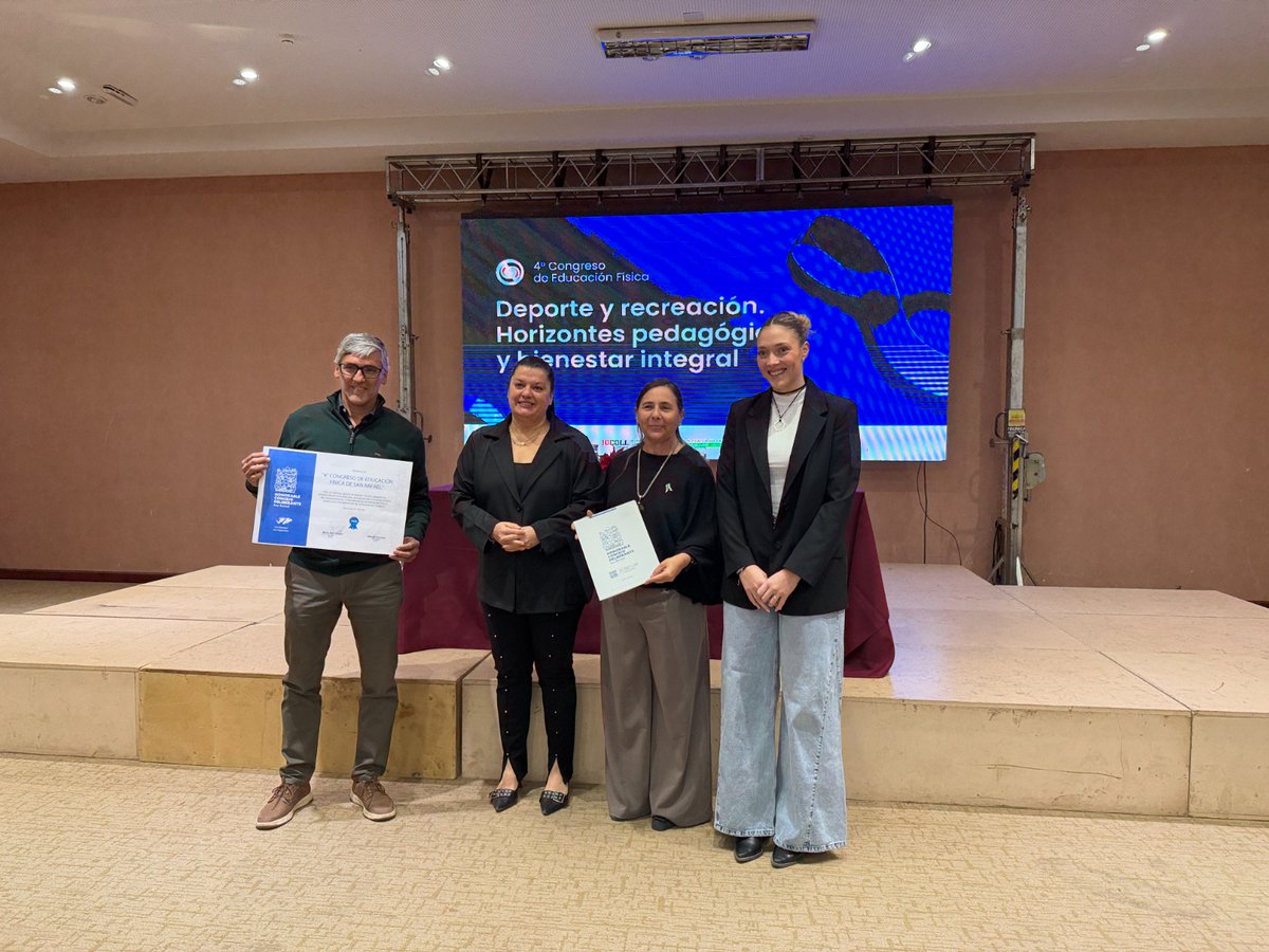 ALSURinforma's tweet photo. Más 300 participantes en el 4° congreso de educacion física, deporte recreación en San Rafal 

Nota completa en:
https://t.co/L8jlXr2Wbr https://t.co/wEaOG7dIov