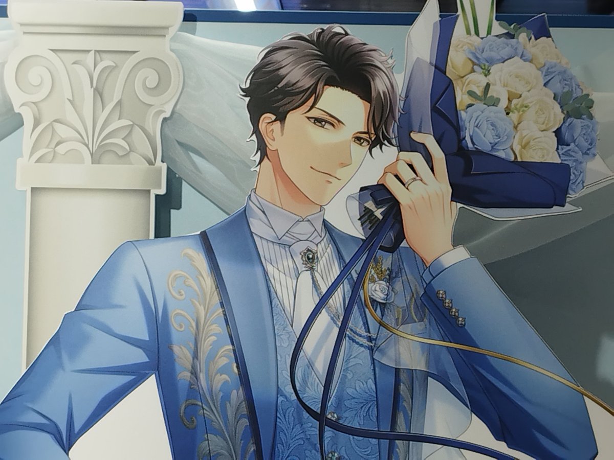 hal_callings_'s tweet photo. 【注意・ネガティブな話】パネル見に行ったけど…今の彼らの立ち絵がまるで別人…？な違和感…甘すぎて色気が足りぬのだよ…たぶんこの雰囲気のほうが売れるんだろうけど…最推しのキャラ個別本編完結まで見守りたいけどキツイな🤔 https://t.co/OADfUINobh