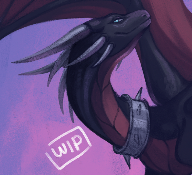 Hagalazka's tweet photo. I'll never get tired of drawing this she-dragon <3 https://t.co/wHIc3bkHJ7