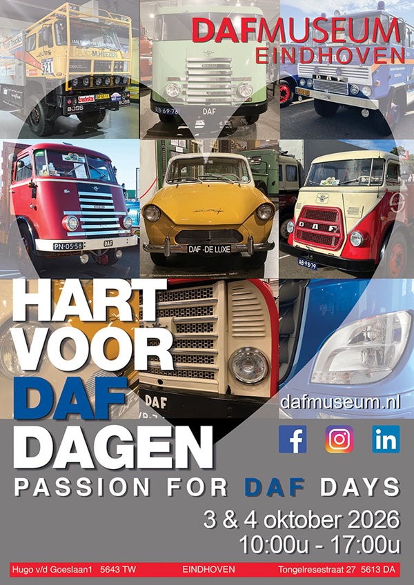 BLOKmedia's tweet photo. DAF Museum presenteert 3 en 4 oktober ‘Hart voor DAF Dagen’ https://t.co/7p2mBAD1tD https://t.co/PSppZLCYRt