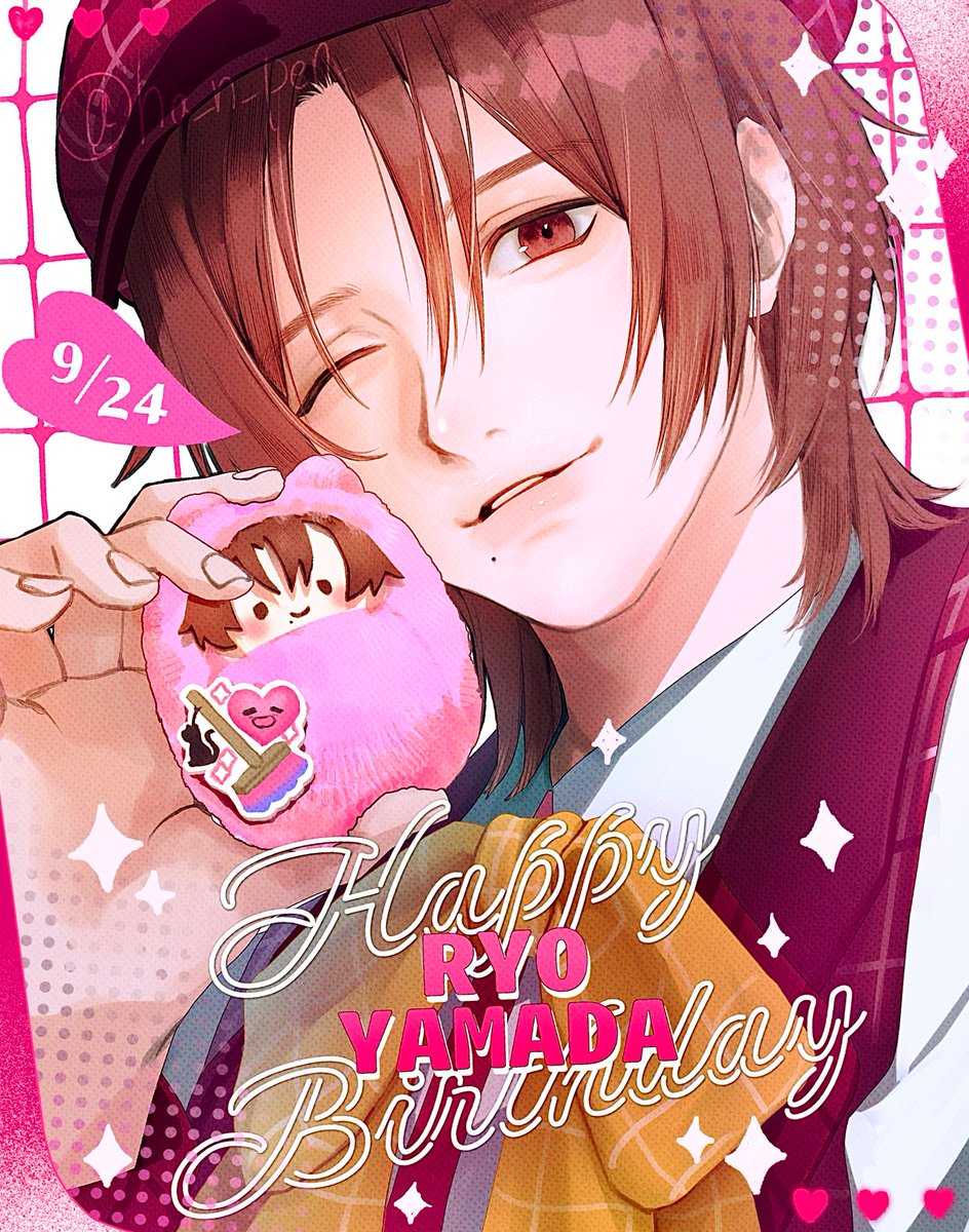 ha_n_pen_'s tweet photo. #山田リョウ生誕祭2026
#山田リョウ誕生祭2026
山田さんお誕生日おめでとうございます！！！！🫶💖 https://t.co/w613s4SugR