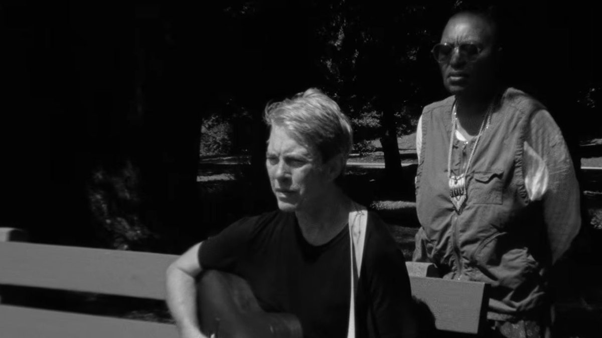 robindavidman's tweet photo. Pitchfork: Bill Callahan Joins Meshell Ndegeocello to Cover Bob Dylan’s “With God on Our Side” https://t.co/mUwKCPn8Iq
#MeshellNdegeocello #BillCallahan #BobDylan https://t.co/QZsSdE2NSc