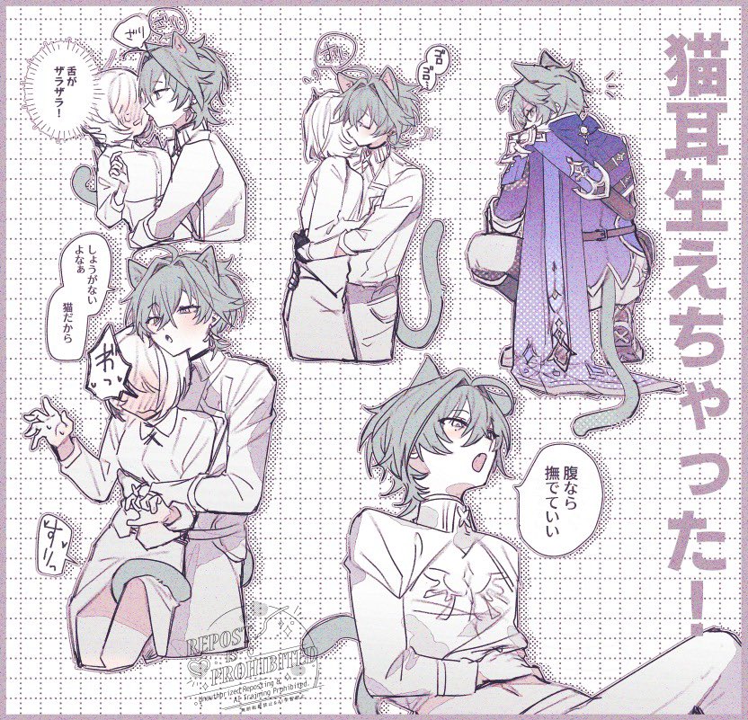 ymtmt_012's tweet photo. ⚠︎夢主姿有り　猫耳🔷 https://t.co/WdF1PpUowu