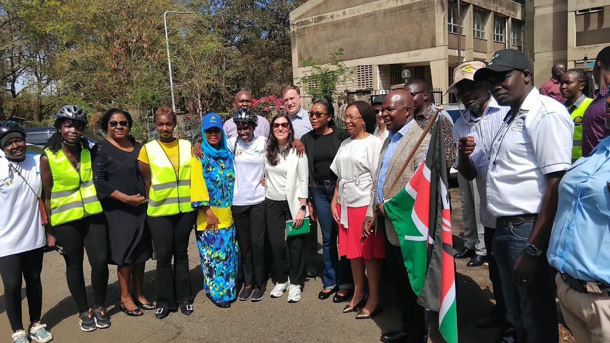 EvamorAfrica's tweet photo. As part of Tourism Week 2026, we spearheaded the Ngware Festival to celebrate culture, heritage, community and sustainable mobility.
The Deputy Governor and CECM for Tourism Kisumu county flagged off the race
#TourismWeek2026 #NgwareFestival #SustainableTourism #RoadSafety https://t.co/8mLMHYl6UP
