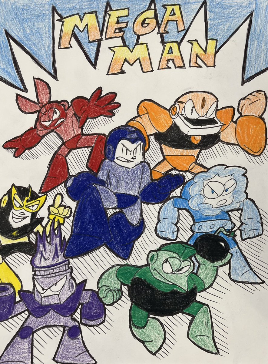 MagnetManDWN18's tweet photo. Never underestimate a ball-point pen and Prismacolors. https://t.co/NNP7oIoseG