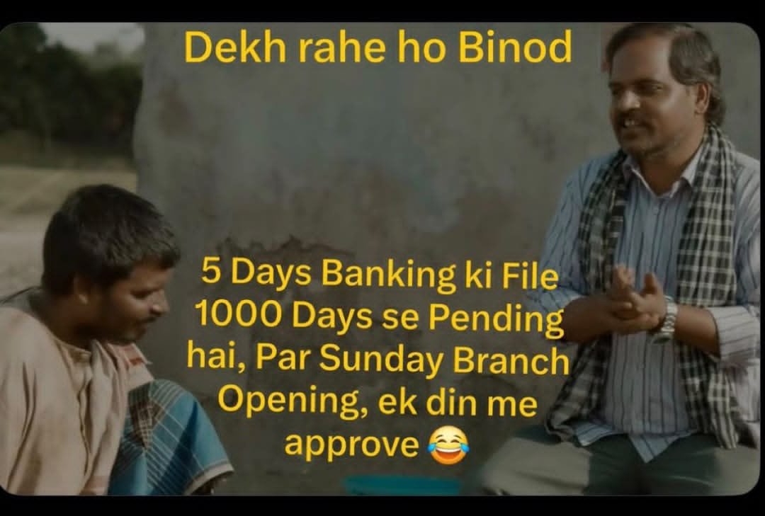 rupesh_acharya1's tweet photo. #5DaysWeekandFairPLI https://t.co/3Swxdz6rmt