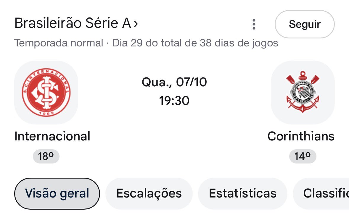 mauriciojornal_'s tweet photo. Vale lembrar que o próximo jogo é simplesmente Inter de Eduardo Baptista vs. Corinthians de Fernando Diniz

Alerta de resenha máxima https://t.co/bIrv15yOHt