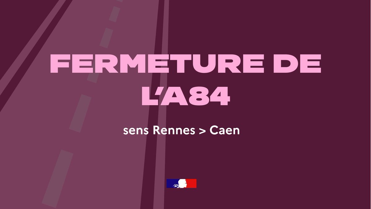 Image de Préfet de la Manche - #infotraffic ⚠️ Accident sur l'A84

Un accident s'est produit sur l'A84, dans le sens Rennes → Caen 