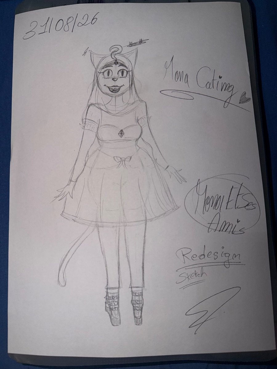 Chococat_4ever's tweet photo. Wanted to redesign my OC some time ago.Still a sketch but I may do some other outfits in the future.
Btw I got inspired by real boots on V!nted for the shoes
#oc #art #traditionalart #pencilartist #originalcharacter #outfit #furry #anthro #redesign #design #sketch #conceptart https://t.co/lEhhOfelRy
