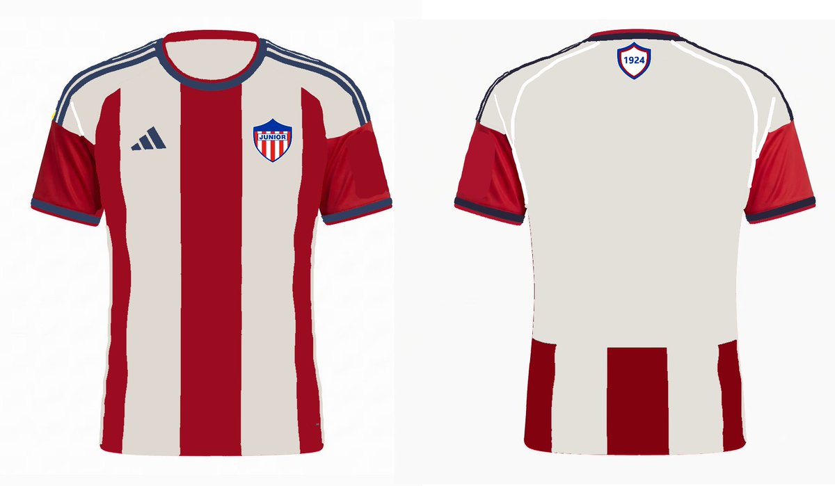 ForcesMario's tweet photo. Si en caso de que @adidas continué vistiendo al @JuniorClubSA en 2027 ¿Cual de las 3 imágenes les gusta mas para el diseño de la camiseta local? En la cuarta imagen es el nuevo short.
#VamosJunior https://t.co/pyoYEWG5wu