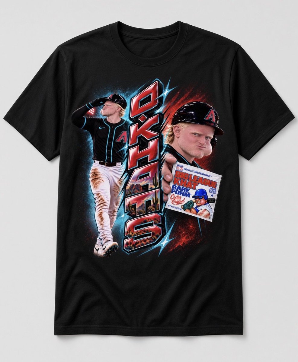 Arzaarzito's tweet photo. New Character unlocked: Khat Man x Dbacks Tee 💧💧 @Dbacks
#dbacks #khat #khatman #rareform43 https://t.co/MZytxFjaY0