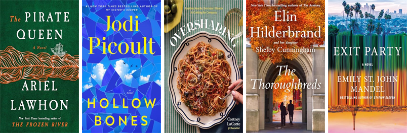 LangleyLibrary's tweet photo. This week the Langley-Adams Library has seventeen new books.  New items include The Pirate Queen and Hollow Bones. https://t.co/bEgABjuh2L https://t.co/E66w91SPfQ