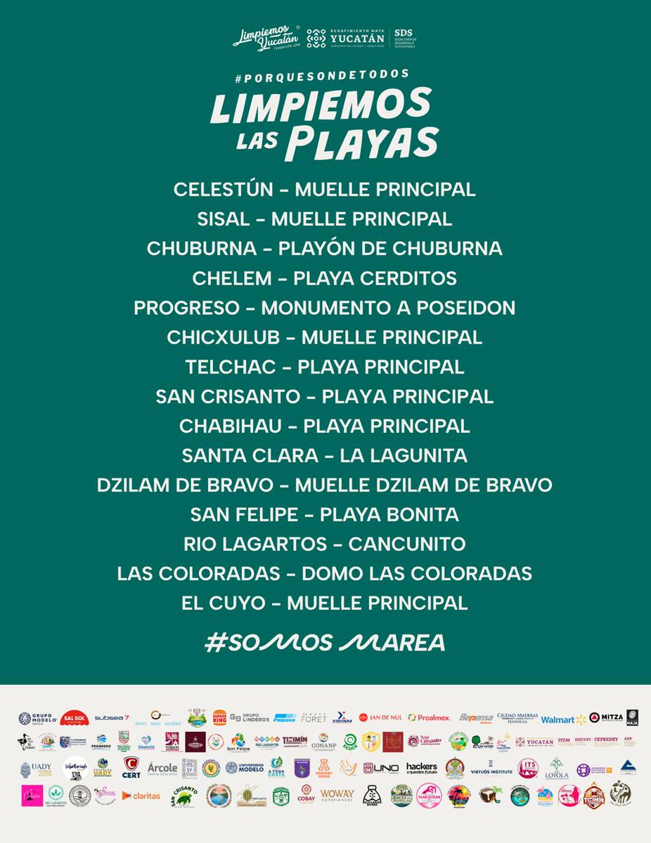 ecoceac's tweet photo. ¿Te unes a cuidar nuestras playas? 🌊💚

En el marco del #DíaInternacionalDeLimpiezaDePlayas, nos sumamos a Limpiemos Yucatán para invitarte a ser parte de una acción que nos recuerda que cada residuo recogido, cada espacio cuidado y cada persona que participa puede marcar la diferencia. ♻️🌎

👉 Desliza este contenido, conoce cómo puedes sumarte y descubre por qué cuidar nuestros espacios naturales es una tarea de todos.

🙌 Comparte esta invitación con tus amigos, familia y comunidad. ¡Hagamos equipo para mantener nuestras playas limpias y llenas de vida!

#ECOCE #LimpiemosYucatán #DíaInternacionalDeLimpiezaDePlayas #LimpiezaDePlayas #CuidadoDelMedioAmbiente #EconomíaCircular