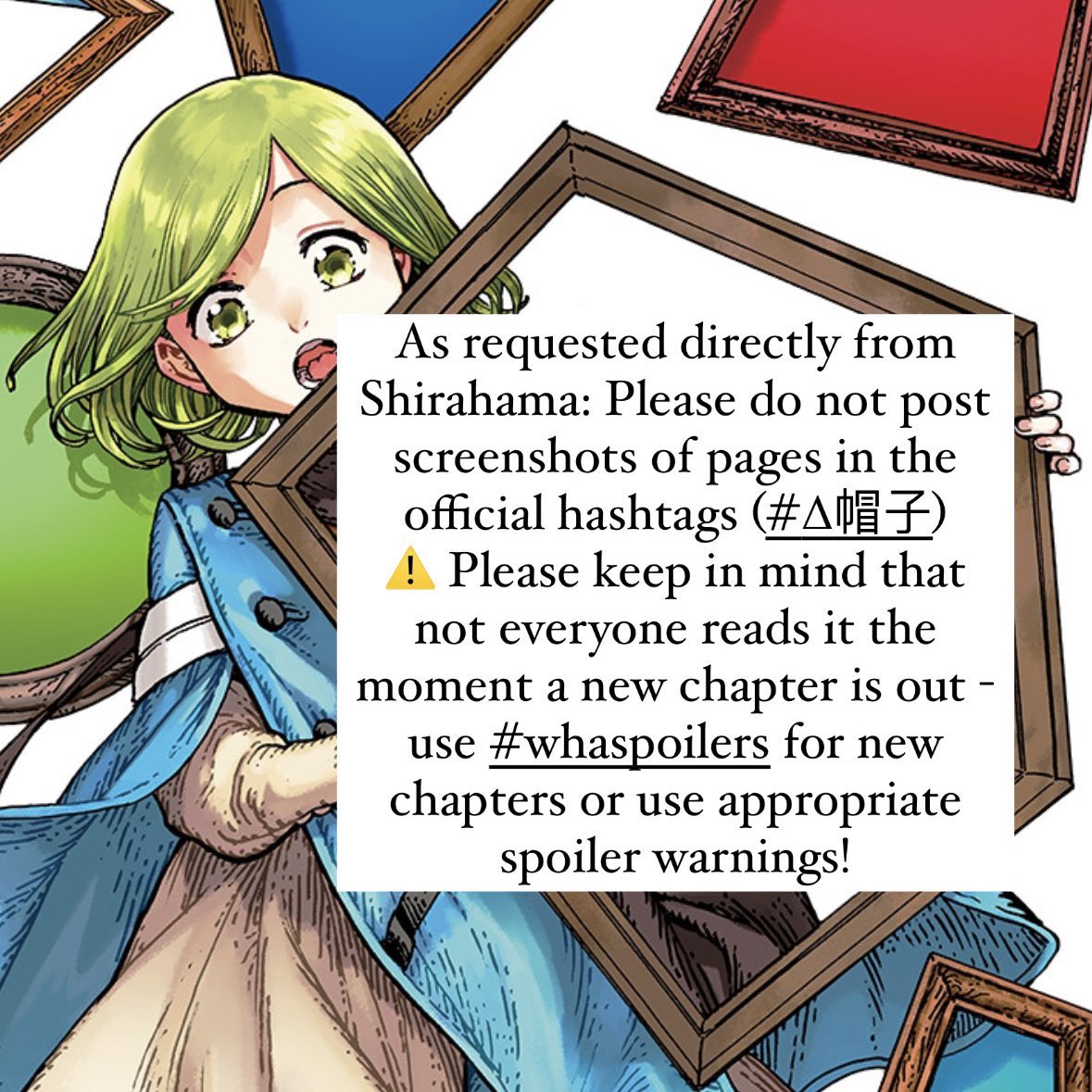 WitchHatUpdates's tweet photo. Witch Hat Atelier Kitchen Chapter 56 Raws now out on ComicDays: https://t.co/Ss5KMWJRFJ https://t.co/Pb8Pt7CHN9