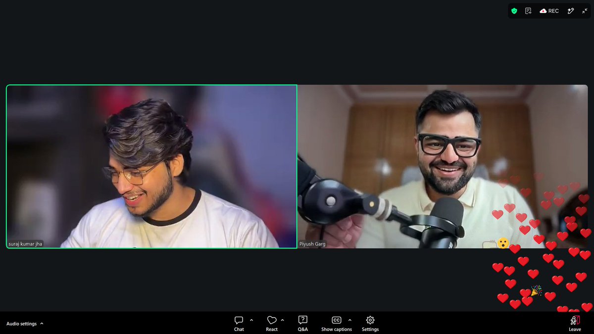 piyushkumarr_'s tweet photo. Masti suru😁❤️
@surajtwt_ @piyushgarg_dev @Hiteshdotcom https://t.co/8Tcz86qVm5