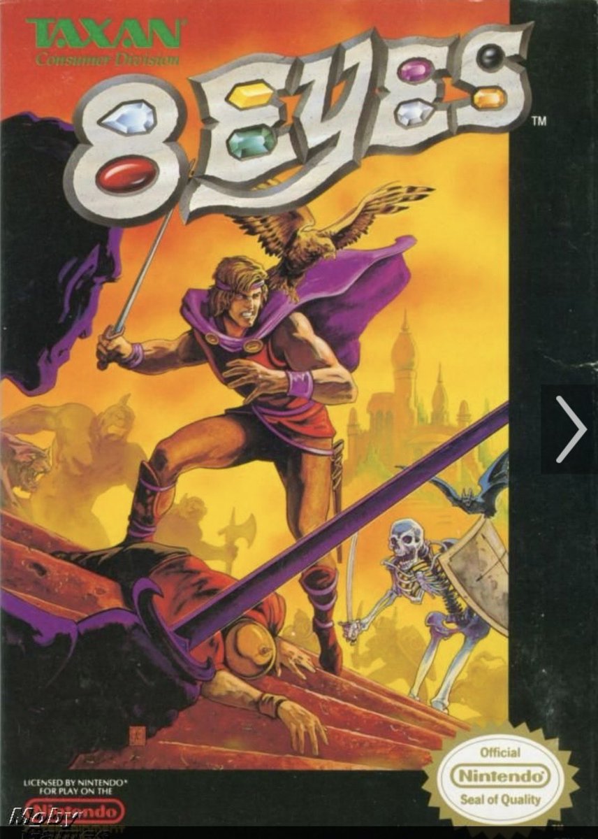 bwon35's tweet photo. Nintendo Wednesday-8 Eyes (1990)…..@Nintendork9……@retrojoystickx…….@RetroBlastUS…….#nintendowednesday……#wedNESday…….#ilovethe90s……#8eyes…..#taxan……#taxangames…….#nintendoforever……. https://t.co/wk2lu1gPt6