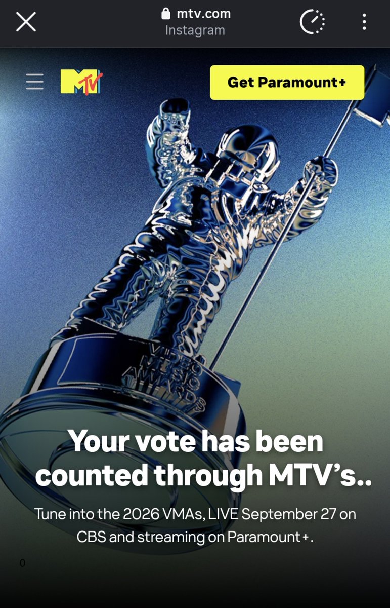 stayalivejksg's tweet photo. BTS PASA A LA RONDA FINAL, AQUI SE DETERMINARA QUE GRUPO GANA LA CATEGORÍA A "BEST GROUP" DE LOS VMAs 2026!! 

INGRESEN AL LINK QUE ESTA EN LA HISTORIA DE MTV Y VOTEN POR BTS CON TODAS SUS CUENTAS DE IG!! 🔥

VOTE FOR BTS BEST GROUP ON VMAs
#VoteForBTSonVMAs
#BTSBestGroupOnVMAs https://t.co/fEKPqzFMXs