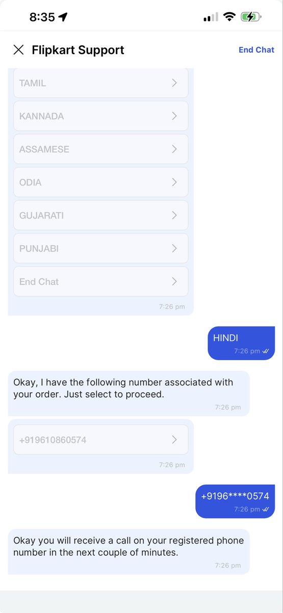 ambujkoshi's tweet photo. @Flipkart @flipkartsupport I'm not able to raise return request or contact customer support. Please process the return request for it. 
The chat window is bugged. I have tried multiple times. https://t.co/rvlgJOER6f
