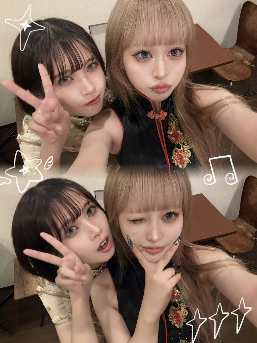 st_kii's tweet photo. チャイナ🎵ありがとございましたー！
いっぱいお酒飲ませてもろたり音楽のお話とかイベントのお話とか久々の方もいたりたのしかったです🎵また次は10月お会いしましょー🎵 https://t.co/pVO2VdTf42