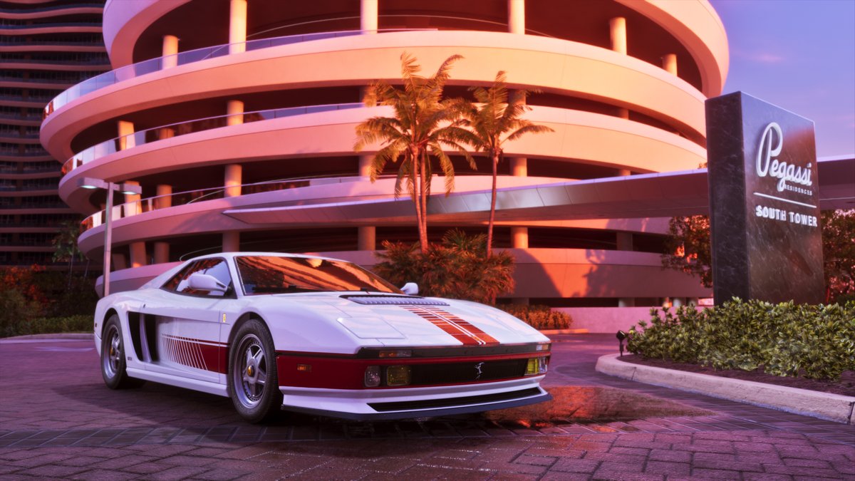 GTAVIBrief's tweet photo. REPORT: GTA VI Ultimate Edition includes a '95 Grotti Cheetah with a minimalist Shore Drive livery for later-stage action. Part of the $99.99 upgrade stack, not early access.

(via Rockstar)
Art: Rockstar. https://t.co/JMQ0Gl4ZLl