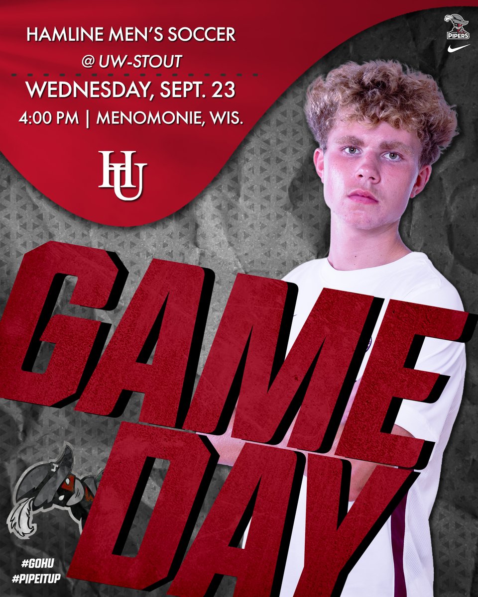 HUPipers's tweet photo. WEDNESDAY GAME DAY β½
Here's whats happening in Hamline Athletics today! Catch all the action on our website for livestats, video, and updates! https://t.co/FPixoxa2iw
#GoHU #PipeItUp https://t.co/ynzRCEP0ID