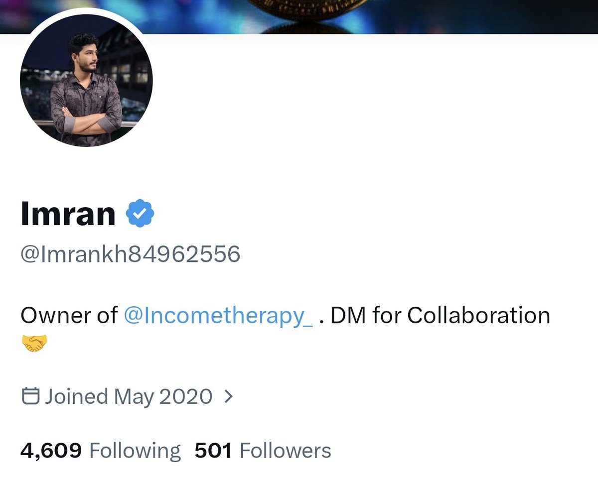 Imrankh84962556's tweet photo. 500 Followers Milestone🥳

Grateful to cross 500 followers.

Thank you to everyone who has been part of this journey so far. Your support means a lot❣️

Looking forward to sharing more value, connecting with new people, and growing together 🤝🤝 https://t.co/95GrcskDEE