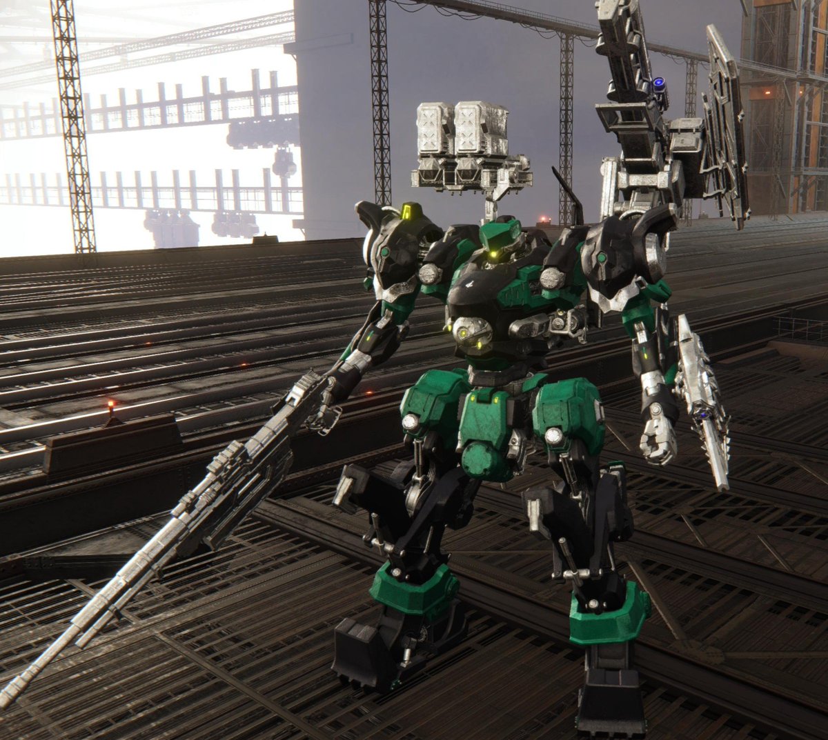 gizakanashisu's tweet photo. まぁ、良いでしょう

＃アーマードコア
＃ac6
＃30MM
＃プラモデル

←ゲーム　　プラモ→ https://t.co/CQtwKKTQMM