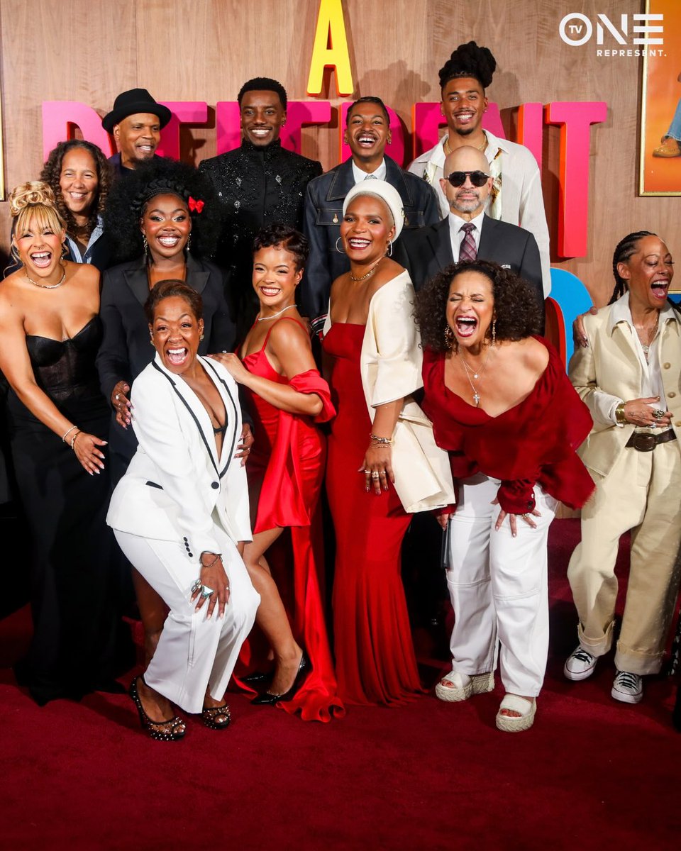 tvonetv's tweet photo. The cast &amp; crew of A Different World showed out at the Atlanta screening. Here's a peek inside the celebration that felt less like a premiere and more like a family reunion. 🥹❤️

Go back to where it all started Thursday at 9p/8c on TV One!

📸: Getty Images https://t.co/yXpMjRSCqQ