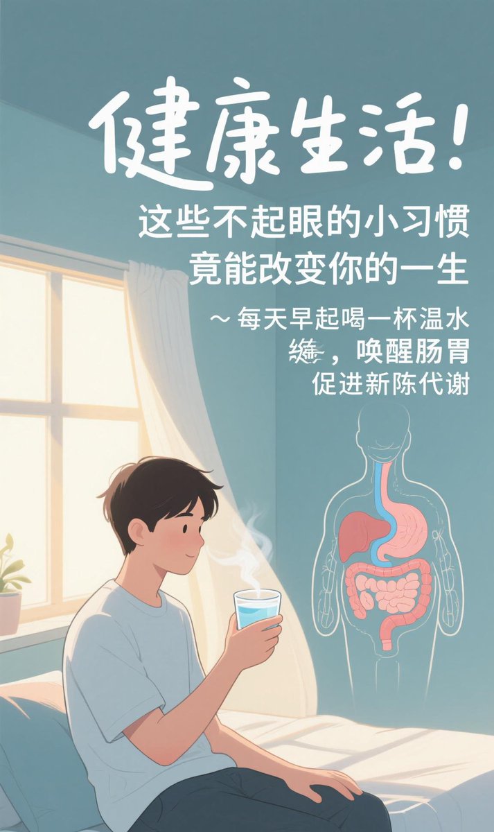aida19814's tweet photo. Small daily habits lead to big health wins! Drink 8 cups of water, walk 10 mins after meals, and get 7h sleep — your future self will thank you.  #HealthTips  ， https://t.co/pAzXRTni9O