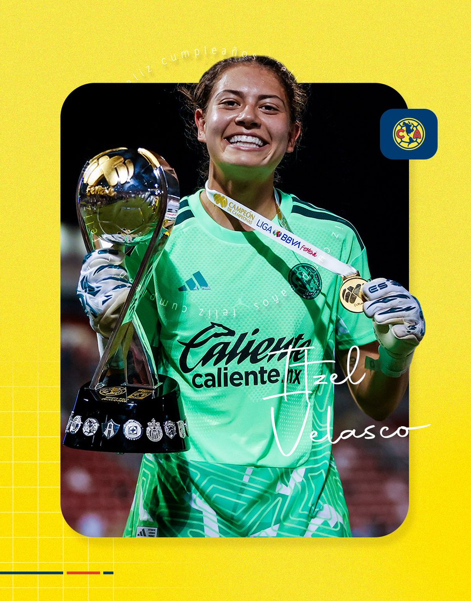 AmericaFemenil's tweet photo. ¡FELIZ CUMPLEAÑOS, ITZEL! 🥳🌴 https://t.co/rdC8OrXtfp