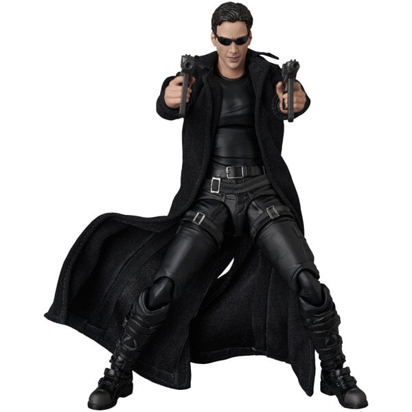 figsoku's tweet photo. 【マトリックス】マフェックス「NEO(THE MATRIX)」可動フィギュア

・弾道エフェクトパーツが付属！

【予約開始】
価格14,080円（税込）
2027年7月発売予定
https://t.co/MaNAFUClC3
#メディコムトイ #マフェックス #マトリックス https://t.co/82Ter3hXWv