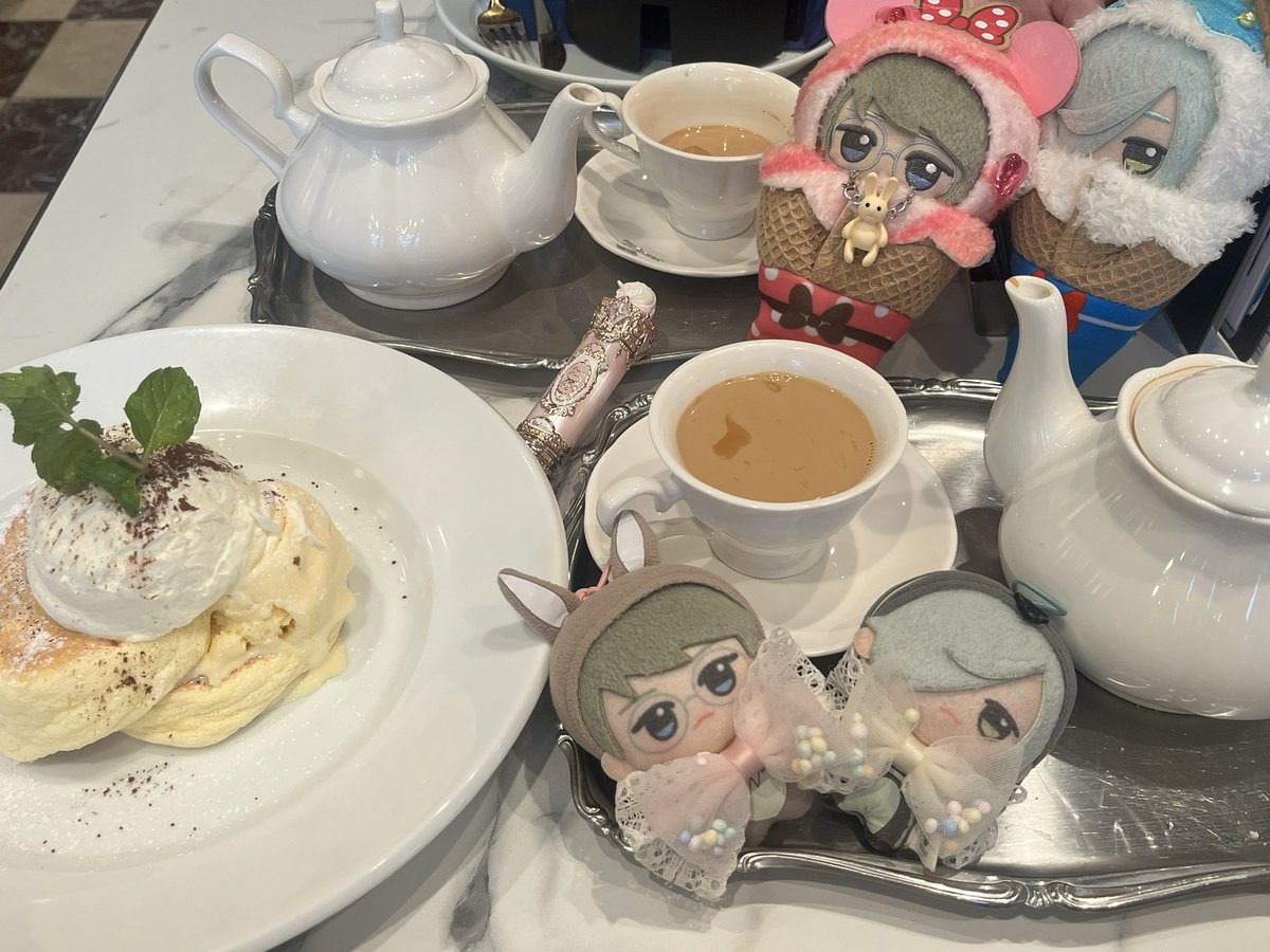 mrng1212's tweet photo. 🥞🫖 https://t.co/hmbysKQakp