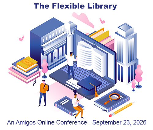 AmigosLibServ's tweet photo. The Flexible Library conference has begun... if you haven't registered, we offer a recording registration here (get access to all sessions) https://t.co/H0RY43nVD9 #AmigosLiveOnline #librarylearning #continuingEd #AmigosContEd https://t.co/nKmqqeuaao