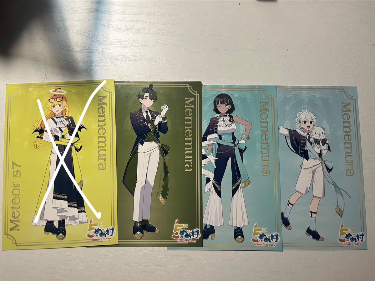 _lx08o_e's tweet photo. 現状返信しました分のお取引が快諾された場合の在庫です汗
あとで訂正入るかもしれません！

メンバーさんのお顔に×付けさせていただいていますが該当グッズの在庫なしの意でございます https://t.co/cMsaAJE887
