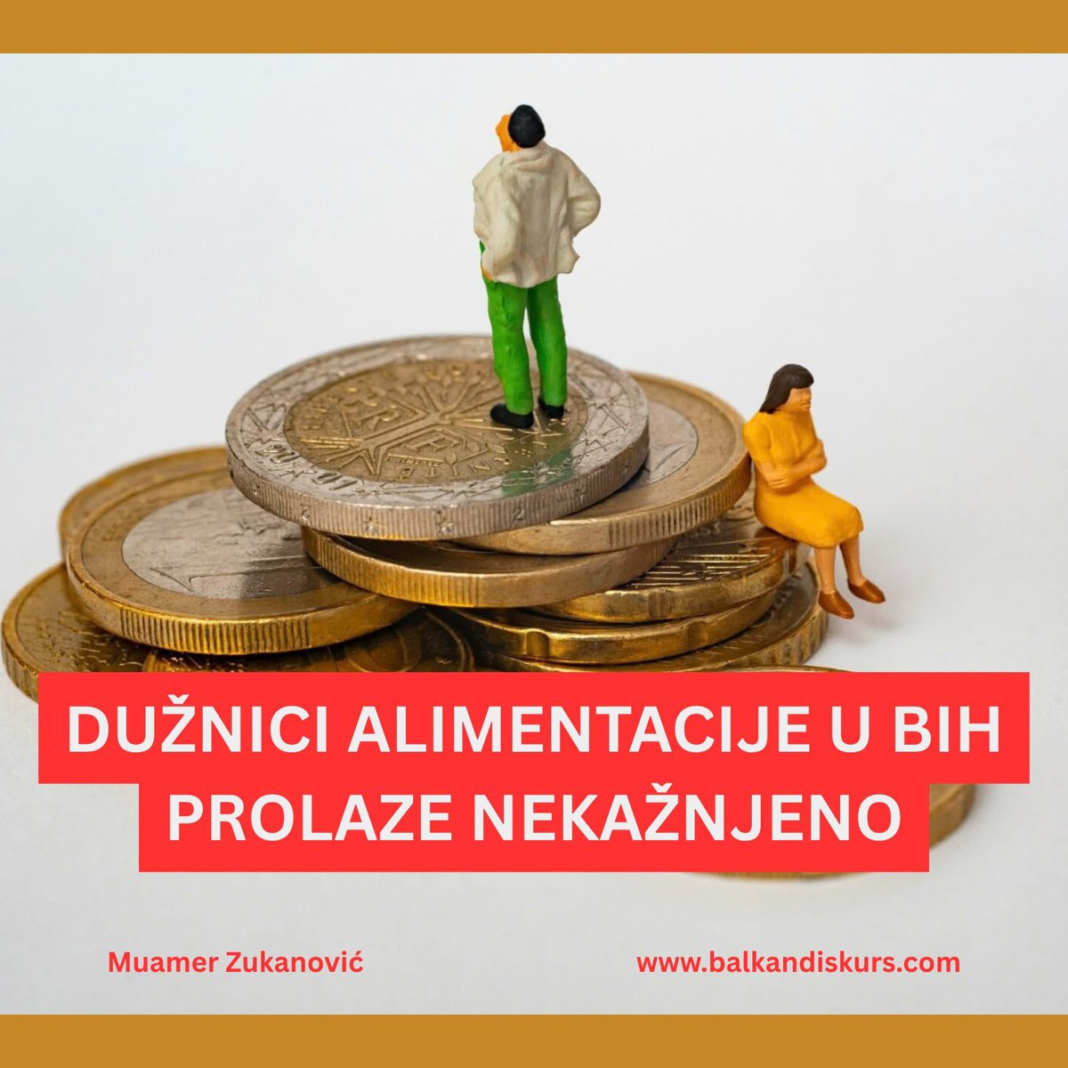 PCRCBiH's tweet photo. 🚨 Deset godina. Nijedna marka.

Samo u 2025. godini Institucija Ombudsmena BiH zaprimila je 404 žalbe vezane za prava djece u razvodima - rast od 35% u odnosu na godinu ranije. Zakon formalno štiti djecu jer je izbjegavanje izdržavanja krivično djelo. Ali u praksi, izvršenje presuda sporo je, a teret najčešće nosi roditelj koji brine o djetetu, ne onaj koji bježi od obaveze.

Pročitajte cijelu priču 👇
https://t.co/duV57RH1yk
-----
🚨 Ten years. Not a single BAM.

In 2025 alone, the Human Rights Ombudsman Institution of BiH received 404 complaints related to children's rights in divorce cases — a 35% increase compared to the previous year. The law formally protects children, as avoiding child support payments is a criminal offense. But in practice, enforcement of court rulings is slow, and the burden falls most often on the parent who cares for the child, not the one avoiding their obligation.

Read the full story 👇
https://t.co/sKsHIPI0jp

#BalkanDiskurs #BDyouth