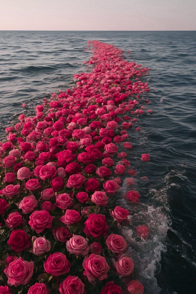 gardenofcolours's tweet photo. roses in the sea https://t.co/bGVk53VRFN