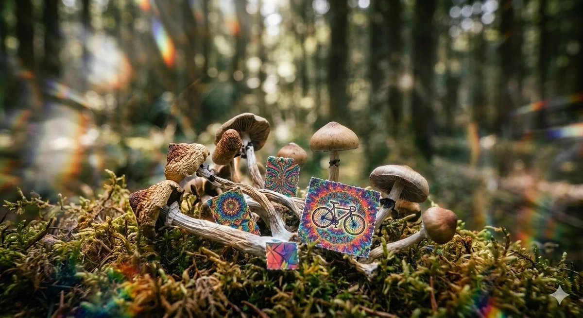 Cqthribaron's tweet photo. What happens when one psychedelic isn't enough?

LSD + shrooms.

Two different psychedelics pushing perception in their own ways.

No official name. Just another strange corner of psychedelic culture. 🪶 https://t.co/qmmgv5RrA6