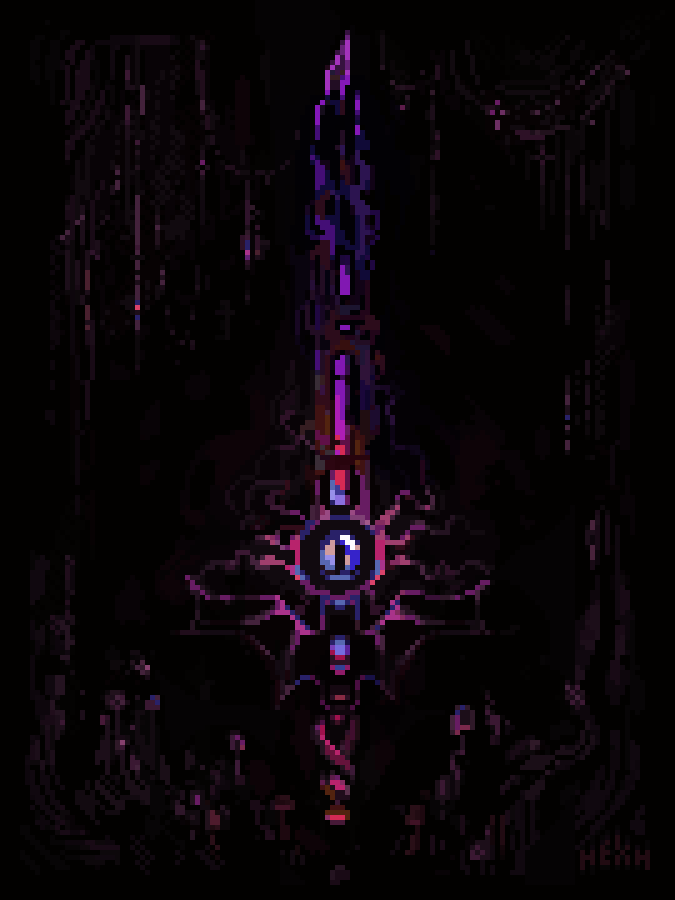 hexh__'s tweet photo. witch sword 
#pixelartㅤ https://t.co/3GMklOthqJ