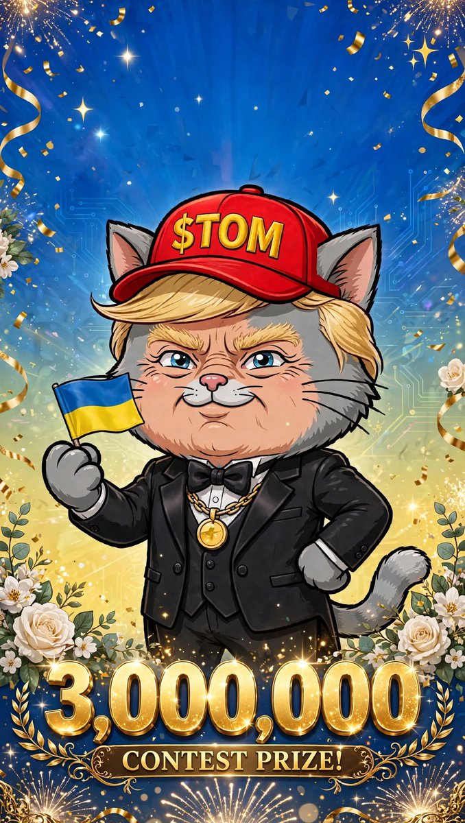 AAbuhamadeh's tweet photo. TOM's Wedding Contest! 💍🐱

Dear Family, since $TOM now has a real community to rely on, he decided to get married!

Your Task: Choose the most beautiful cat for him!

🎁 Prize: 3,000,000 $TOM shared between 20 winners
⏰ Ends: Monday

How to enter:
1- Like & Share this post
2- Drop the picture of the cat you chose in the comments
3- You must have made a purchase of at least $3