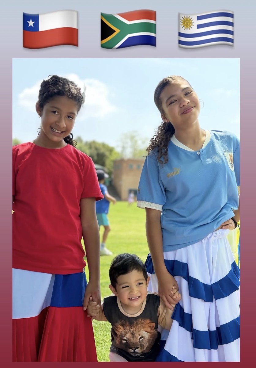 amandam4life's tweet photo. Sirino’s  kids were all born in different countries.

“🇨🇱🇿🇦🇺🇾” https://t.co/VLzKy8AUMx
