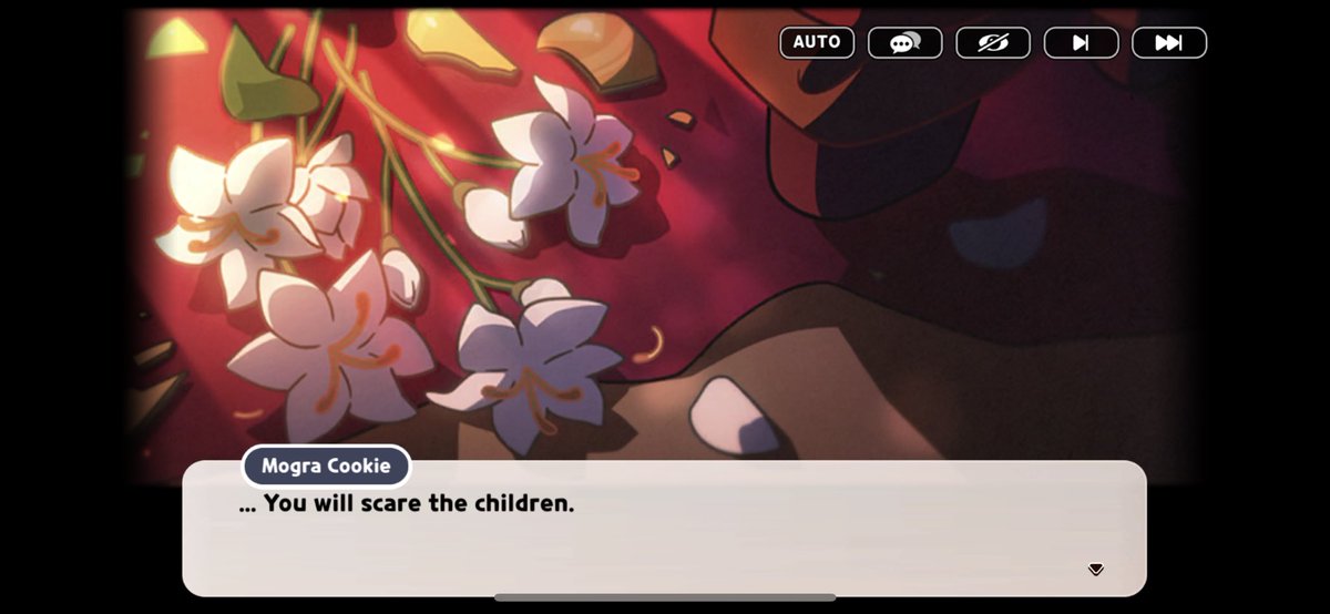 _Cookie_Cutter's tweet photo. / CRK Spoilers

I like that Spice would casually walk amongst the populace before and after he met Mogra. And him actually BUYING something like flowers directly from the people…I wonder if he heard her influence for that, that gentle chiding and teasing he longed to hear again. https://t.co/gvUQUUKl0y