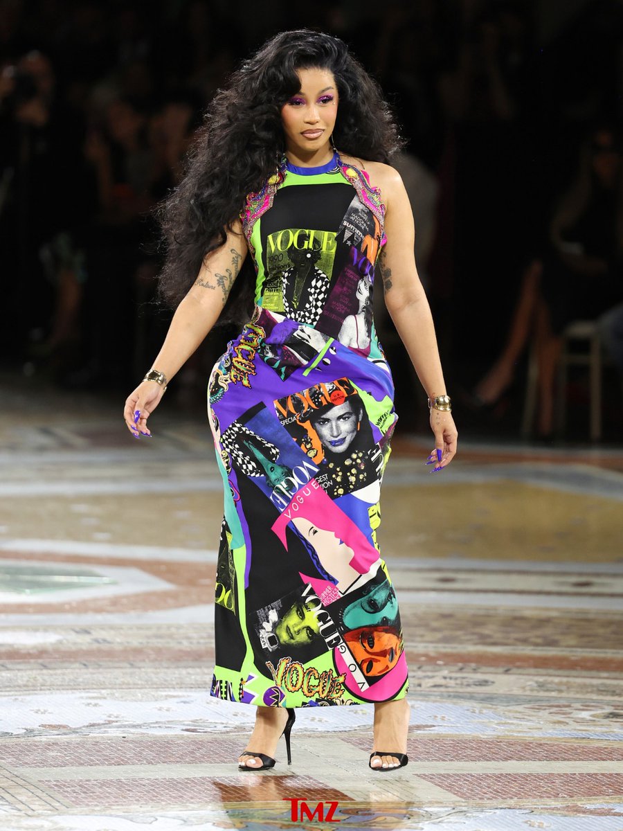 TMZ's tweet photo. Milan Fashion Week is officially underway, with stars looking gorgeous on and off the runway at Vogue World: Milano! 🌟😎

📸: Getty https://t.co/F0zvoSUTur