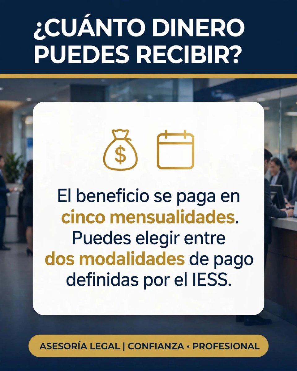 Abgmanuelortega's tweet photo. ¿Te quedaste sin trabajo en Ecuador?
El IESS entrega Seguro de Desempleo: hasta 5 pagos mensuales.

Requisitos:
- 24 aportaciones (6 continuas)
- 60 días cesante
- Desvinculación involuntaria (No renuncia)
- Solicita del día 61 al 105.

¿Te hicieron firmar renuncia? Lo pierdes https://t.co/B8Xe1kATBn